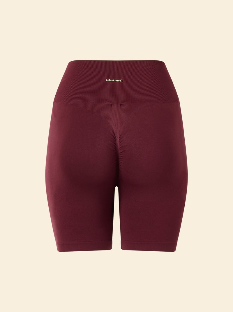 Vormgevende sportshort - (ekstract) Bordeaux - Kiabi