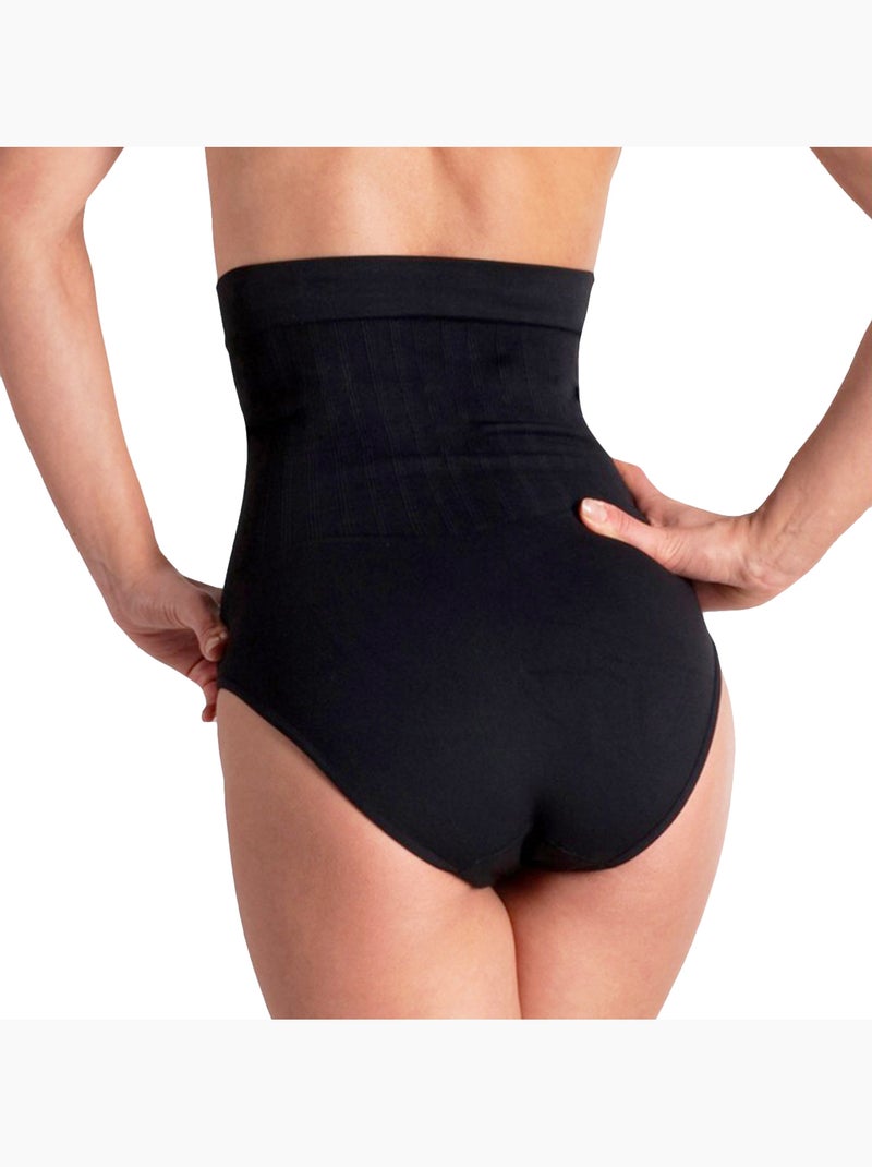 Vormgevende tailleslip met afslankende werkstoffen Zwart - Kiabi