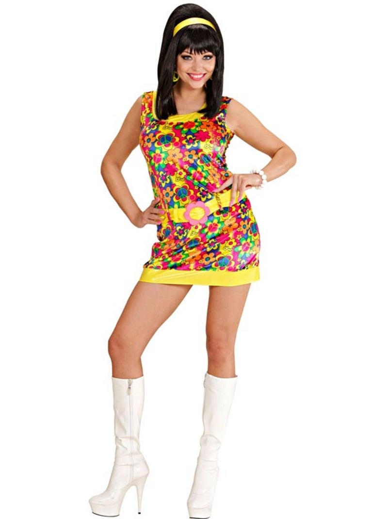 Vrede en Liefde Fluweel Meisje Kostuum Multicolor - Kiabi