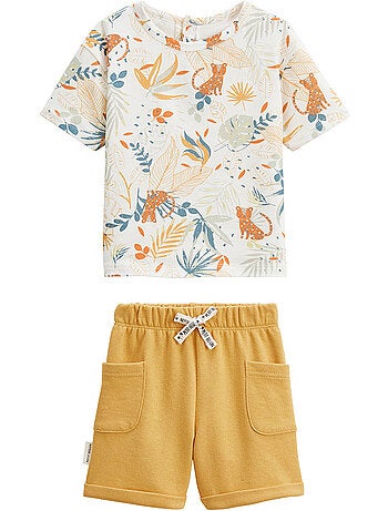Wakae kinderset bestaande uit een t-shirt en een short