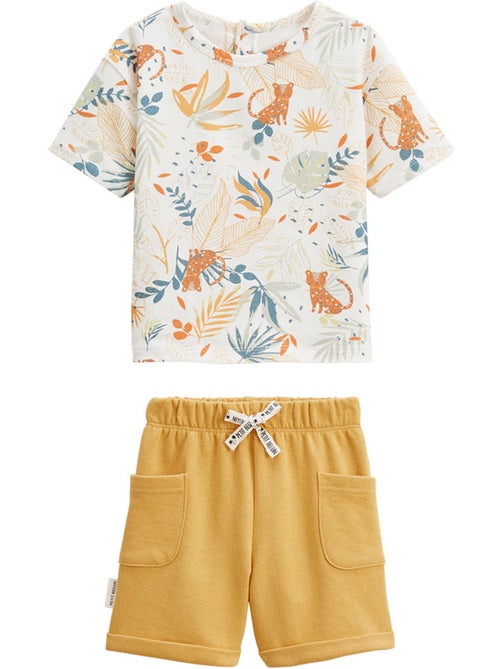 Wakae kinderset bestaande uit een T-shirt en een short - Kiabi