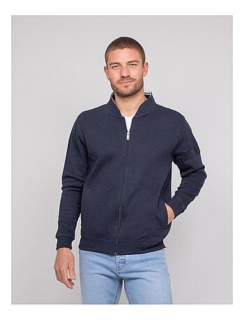 Walivio katoenen vest met ritssluiting
