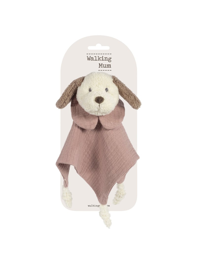 Walking mum | doudou chien en gaze de coton sintra Beige - Kiabi