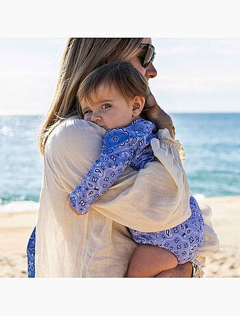 Walking mum | maillot couche bébé anti fuite spf 50+ summer