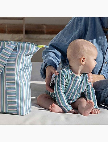 Walking mum | maillot couche bébé anti fuite spf 50+ summer