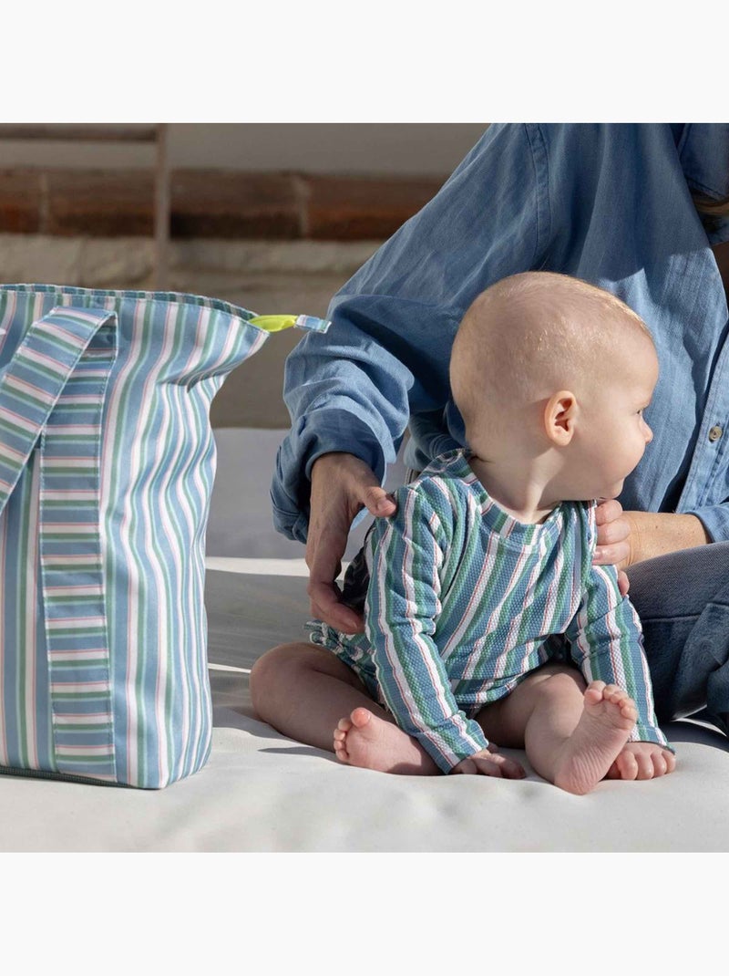 Walking mum | maillot couche bébé anti fuite spf 50+ summer Vert - Kiabi
