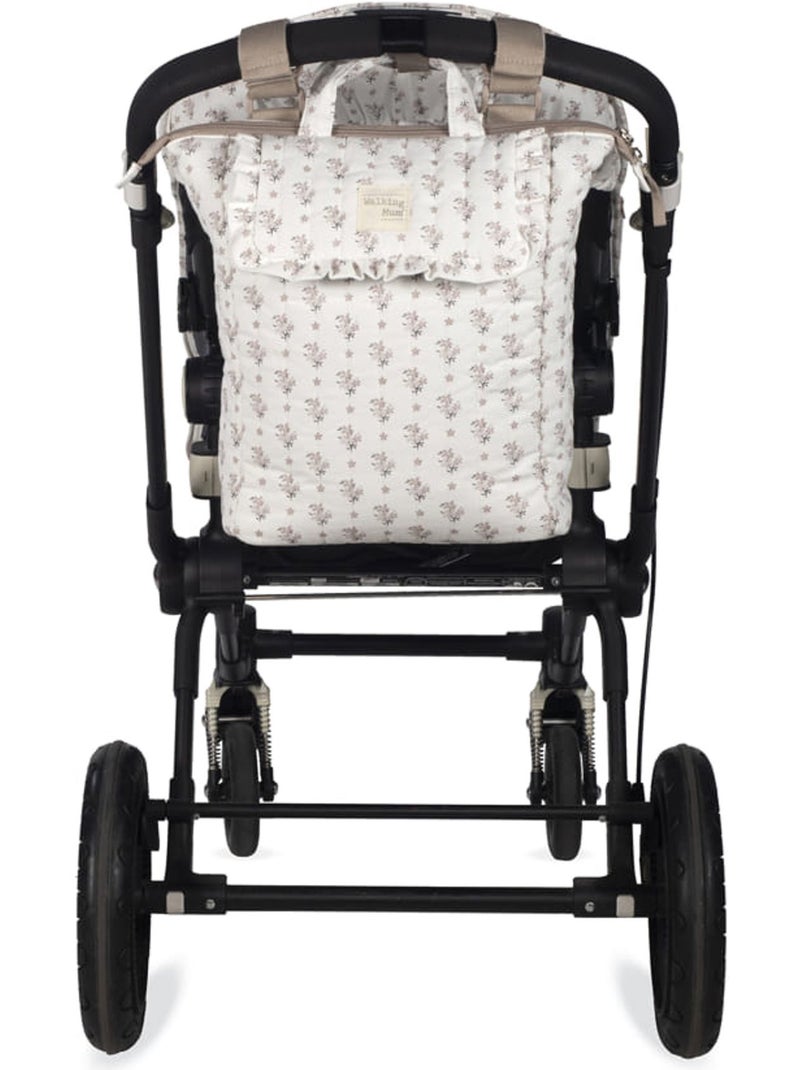 Walking mum | sac à dos langer botton Beige - Kiabi
