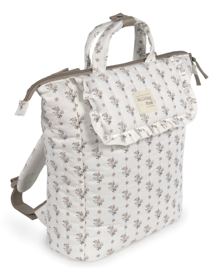 Walking mum | sac à dos langer botton Beige - Kiabi
