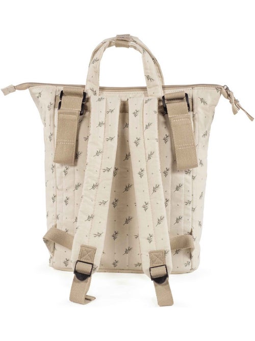 Walking mum | sac à dos langer en coton imperméable mimosa - Kiabi Walking mum | sac à dos langer en coton imperméable mimosa - Kiabi