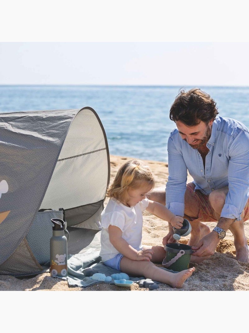 Walking mum | tente anti uv bébé plage pop up upf 50+ summer Vert - Kiabi