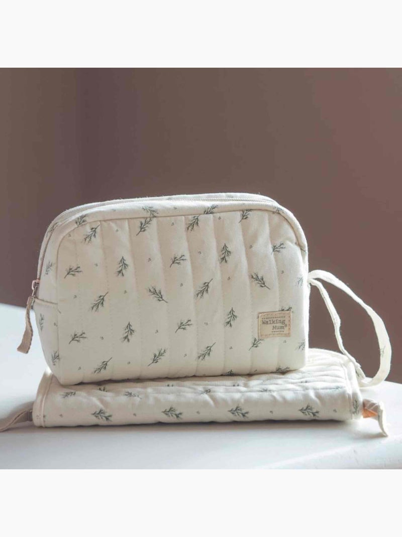 Walking mum | trousse de toilette mimosa Vert - Kiabi