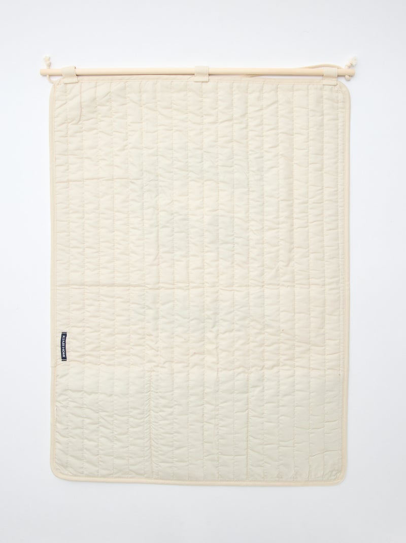 Wanddecoratie met opbergzakjes Biege - Kiabi