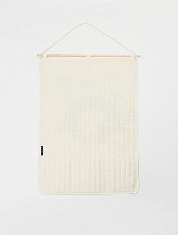 Wanddecoratie met opbergzakjes