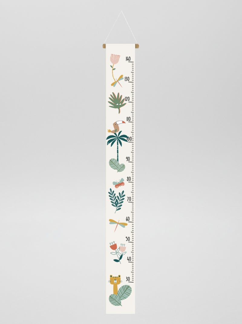 Wandkleed met jungleprint BIEGE - Kiabi