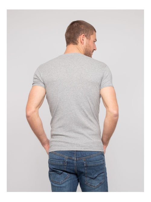 Warlof katoenen t-shirt met ronde hals - Kiabi Warlof katoenen t-shirt met ronde hals - Kiabi