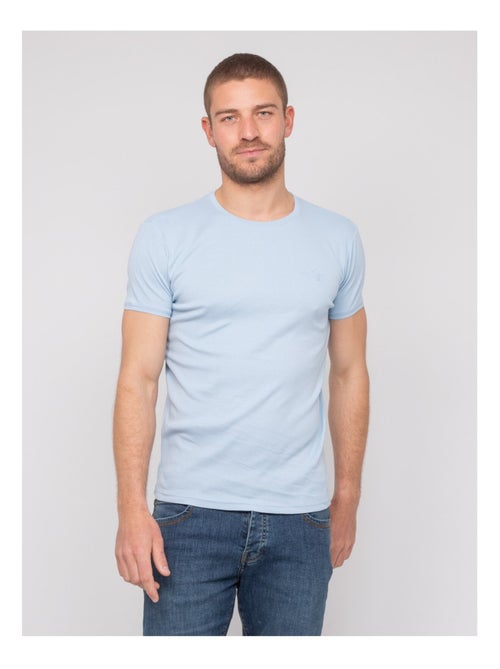 Warlof katoenen t-shirt met ronde hals - Kiabi Warlof katoenen t-shirt met ronde hals - Kiabi