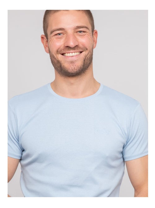 Warlof katoenen t-shirt met ronde hals - Kiabi Warlof katoenen t-shirt met ronde hals - Kiabi