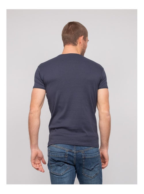 Warlof katoenen t-shirt met ronde hals - Kiabi Warlof katoenen t-shirt met ronde hals - Kiabi