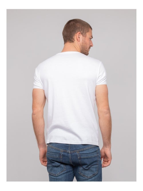 Warlof katoenen t-shirt met ronde hals - Kiabi Warlof katoenen t-shirt met ronde hals - Kiabi