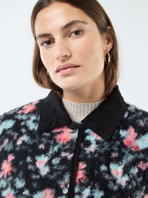 Warm, aan twee zijden te dragen jasje - Kiabi