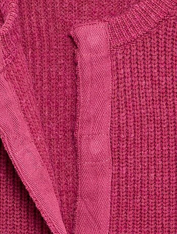 Warm gebreid vest - gemakkelijk aan te trekken collectie