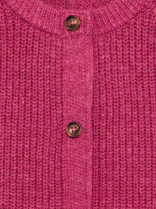 Warm gebreid vest - gemakkelijk aan te trekken collectie - Kiabi
