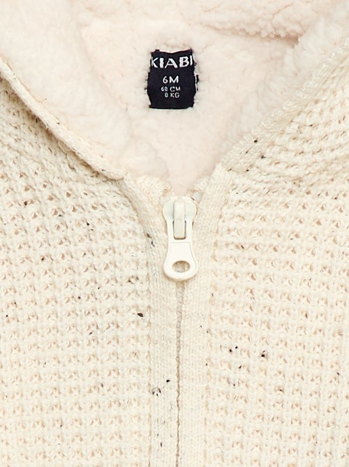 Warm, katoenen vest - Kiabi