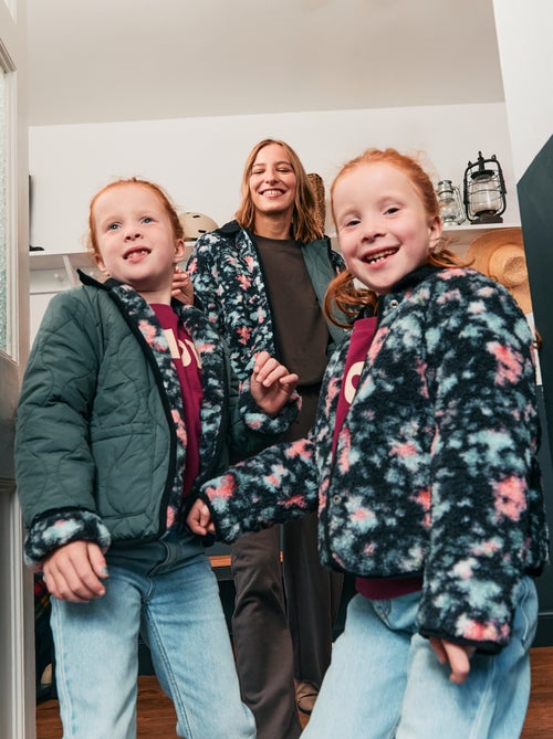 Warm, omkeerbaar jasje in workwearstijl - Kiabi