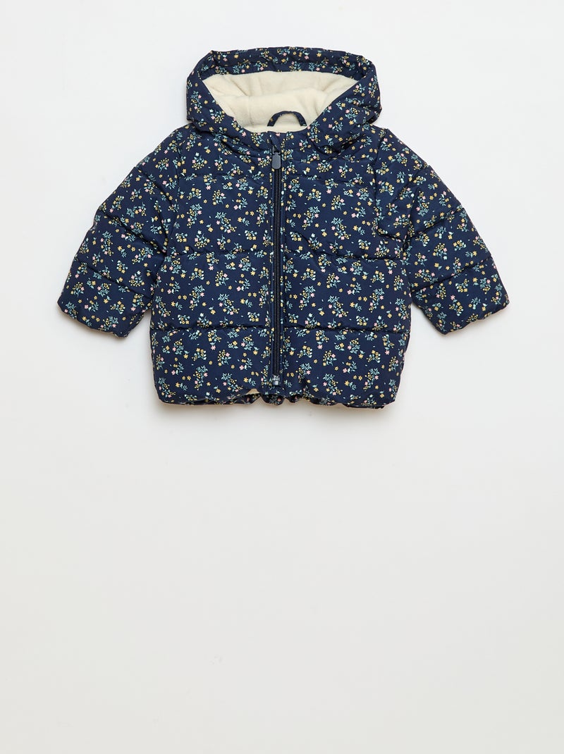 Warm opvouwbaar donsjack Blauw - Kiabi