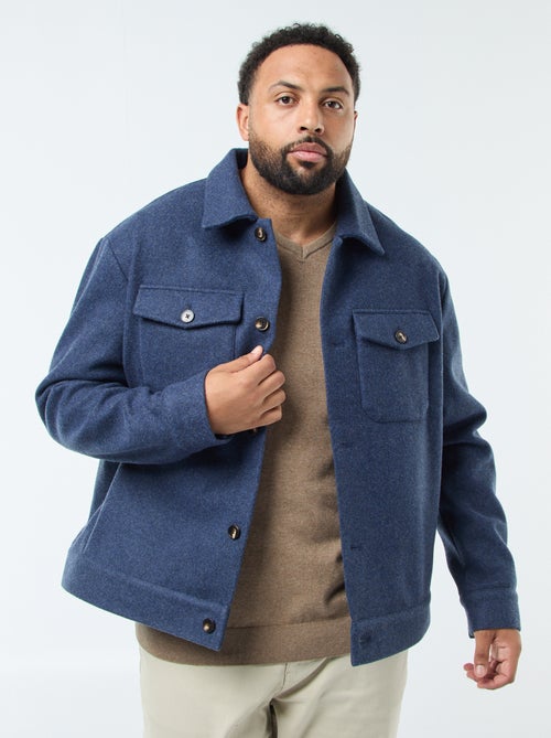 Warm overhemd van wol - Kiabi