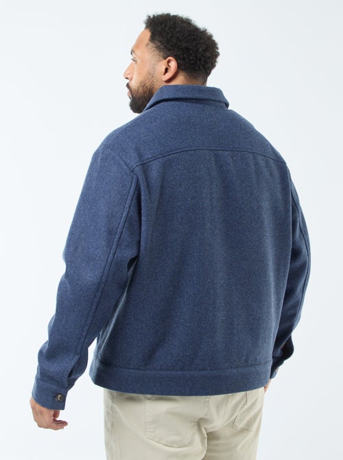 Warm overhemd van wol - Kiabi