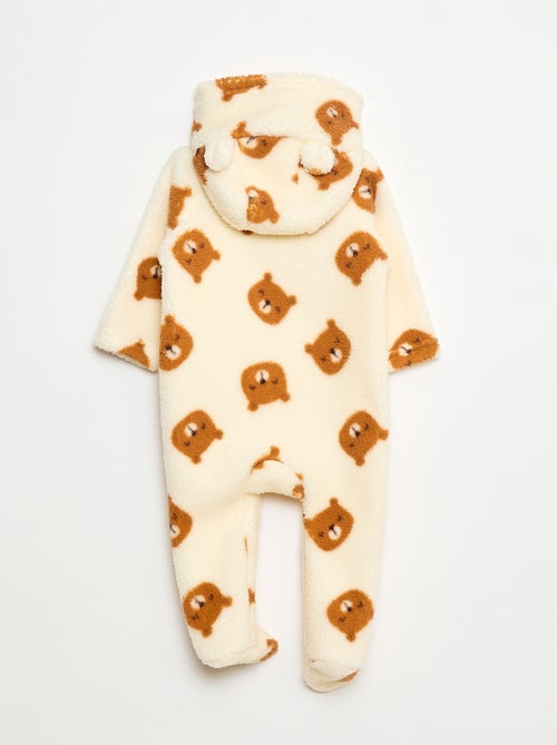 Warm pyjamapakje met schapenvachteffect - Kiabi