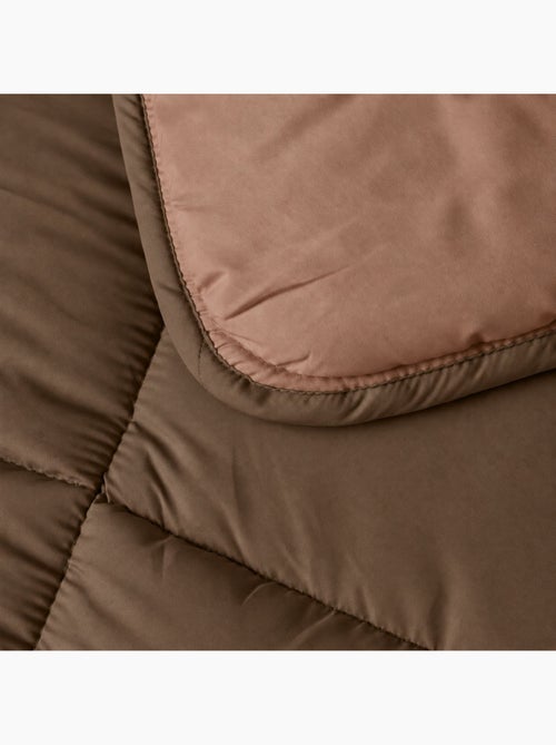 Warm tweekleurig microvezel dekbed 400 gr/m2 - Kiabi