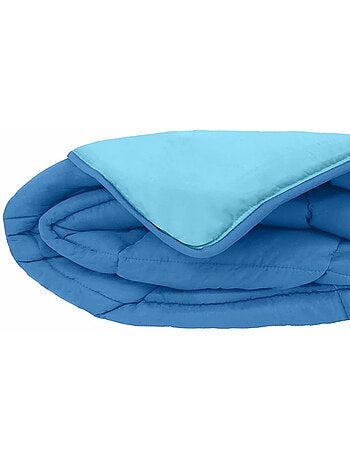 Warm tweekleurig microvezel dekbed 400 gr/m2