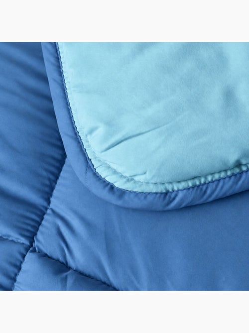 Warm tweekleurig microvezel dekbed 400 gr/m2 - Kiabi