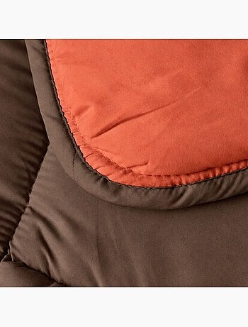 Warm tweekleurig microvezel dekbed 400 gr/m2