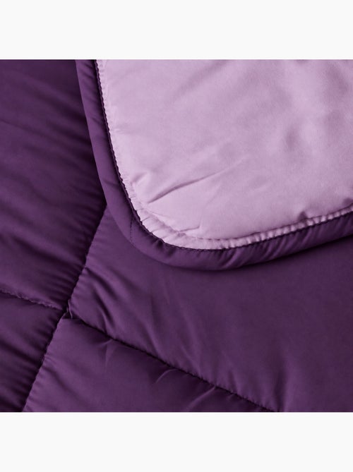 Warm tweekleurig microvezel dekbed 400 gr/m2 - Kiabi