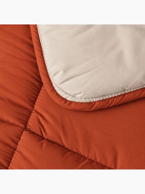 Warm tweekleurig microvezel dekbed 400 gr/m2 - Kiabi