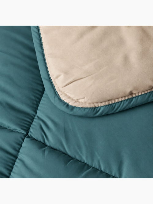 Warm tweekleurig microvezel dekbed 400 gr/m2 - Kiabi