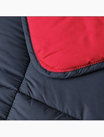Warm tweekleurig microvezel dekbed 400 gr/m2
