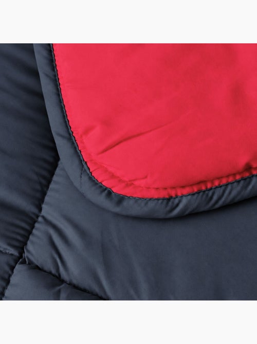 Warm tweekleurig microvezel dekbed 400 gr/m2 - Kiabi