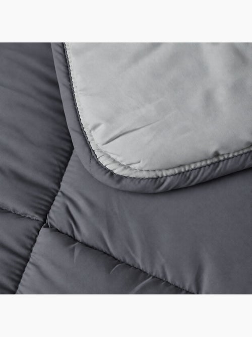 Warm tweekleurig microvezel dekbed 400 gr/m2 - Kiabi