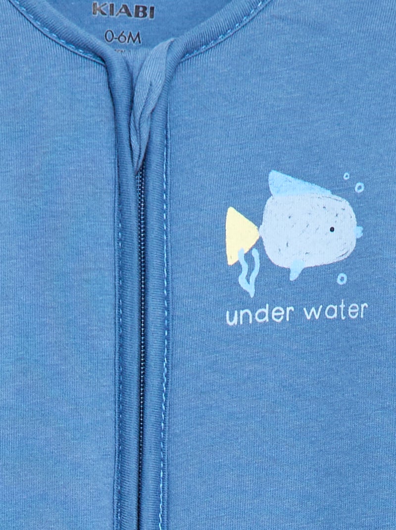 Warme babyslaapzak - TOG 2 Blauw - Kiabi