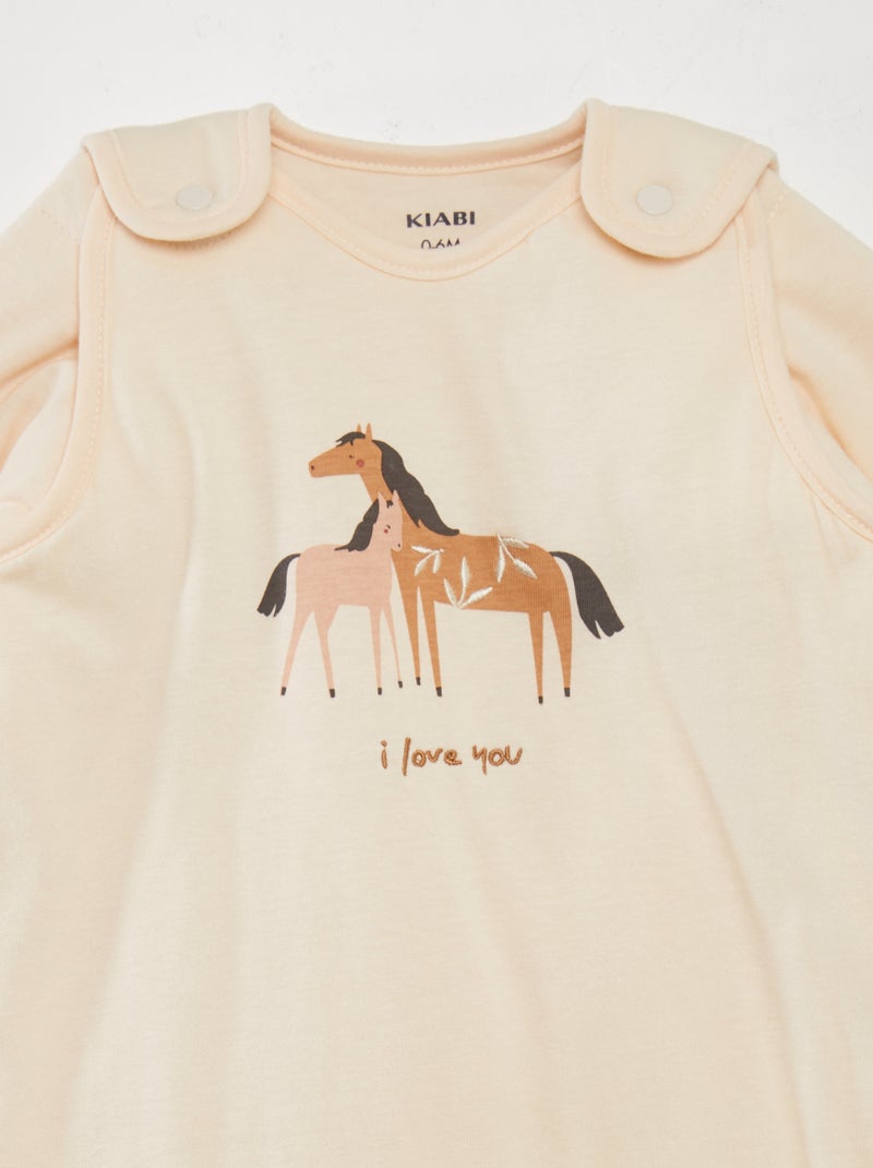 Warme babyslaapzak - TOG 2 WIT - Kiabi