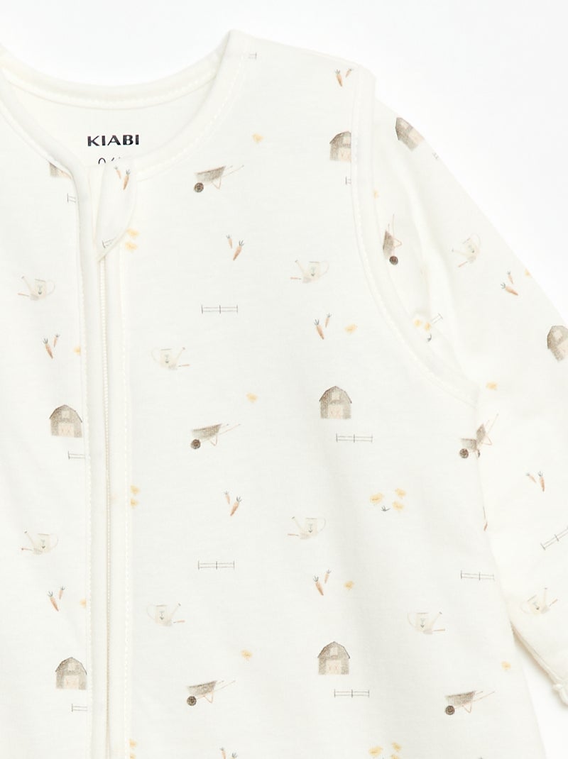 Warme babyslaapzak - TOG 2 Wit - Kiabi