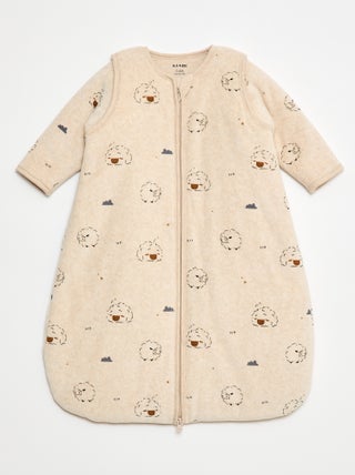 Warme babyslaapzak met afneembare mouwen - TOG 2.5