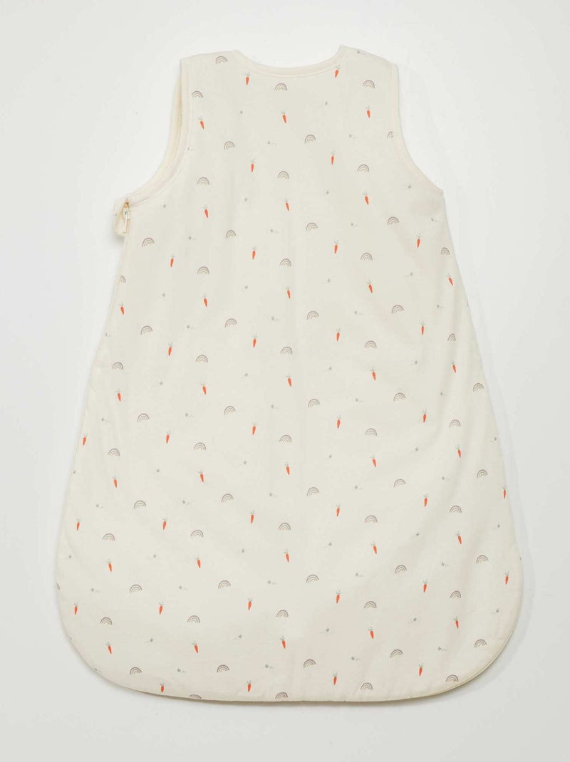 Warme babyslaapzak met afneembare mouwen - TOG-waarde 2 WIT - Kiabi