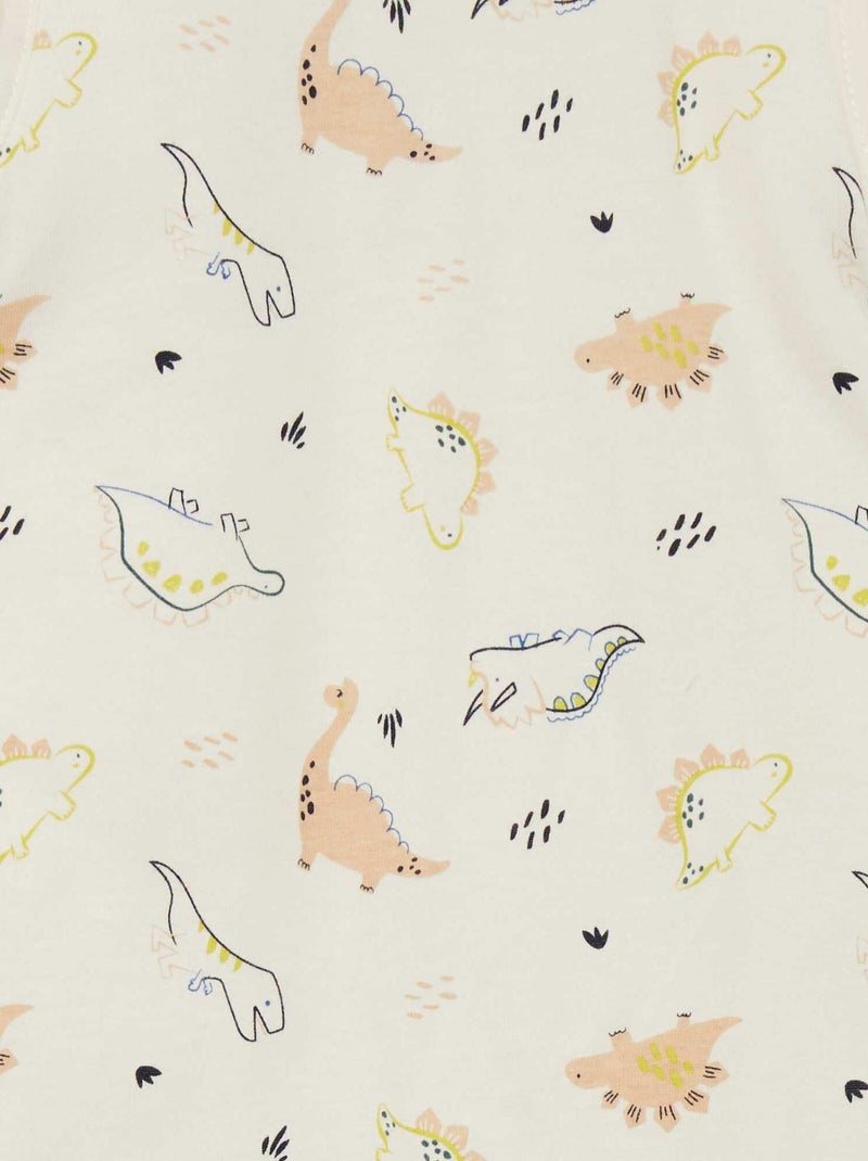 Warme babyslaapzak met afneembare mouwen - TOG-waarde 2 WIT - Kiabi