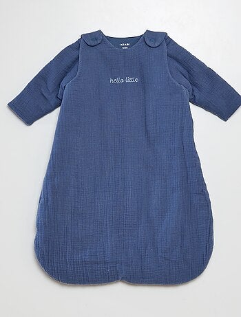 Warme babyslaapzak met afneembare mouwen, TOG-waarde 2