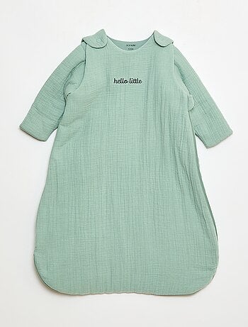 Warme babyslaapzak met afneembare mouwen, TOG-waarde 2
